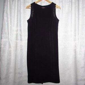 Willi Smith Black Sheath Dress